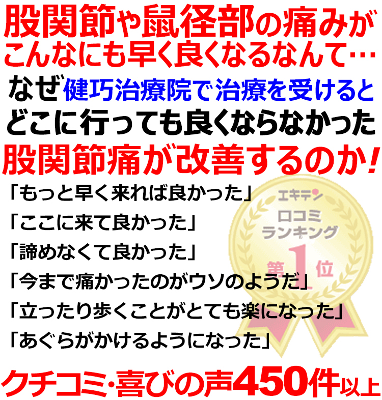 姫路市飾磨区で股関節痛改善率No,1の整体院です。