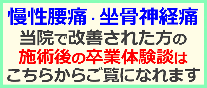 慢性腰痛・坐骨神経痛の口コミ・喜びの声に移動する