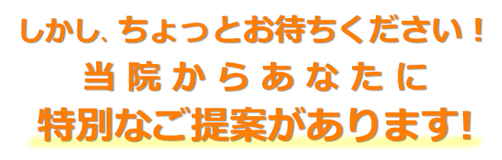 特別提案 特別提案